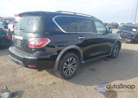 2019 Nissan Armada Sl z USA, uszkodzony, nr VIN JN8AY2ND8KX011119